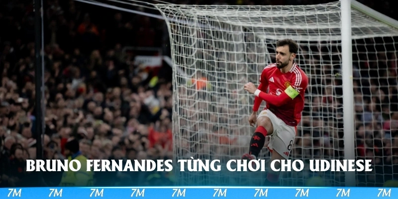 Bruno Fernandes từng chơi cho Udinese