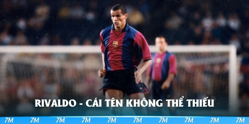 Rivaldo là cái tên không thể thiếu thuộc top 10 cầu thủ mang áo số 10